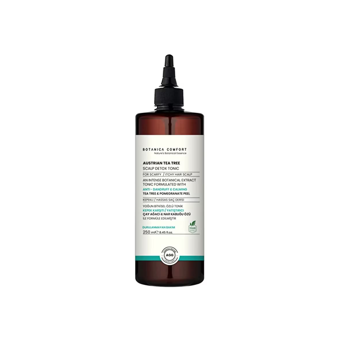 Botanica Comfort Austrian Tea Tree Scalp Detox Kepek Karşıtı Sakinleştici Saç Toniği 250 ml - Gratis
