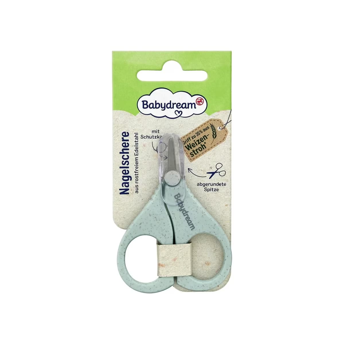 Babydream Bebek Tırnak Makası Buğday Samanı Saplı
