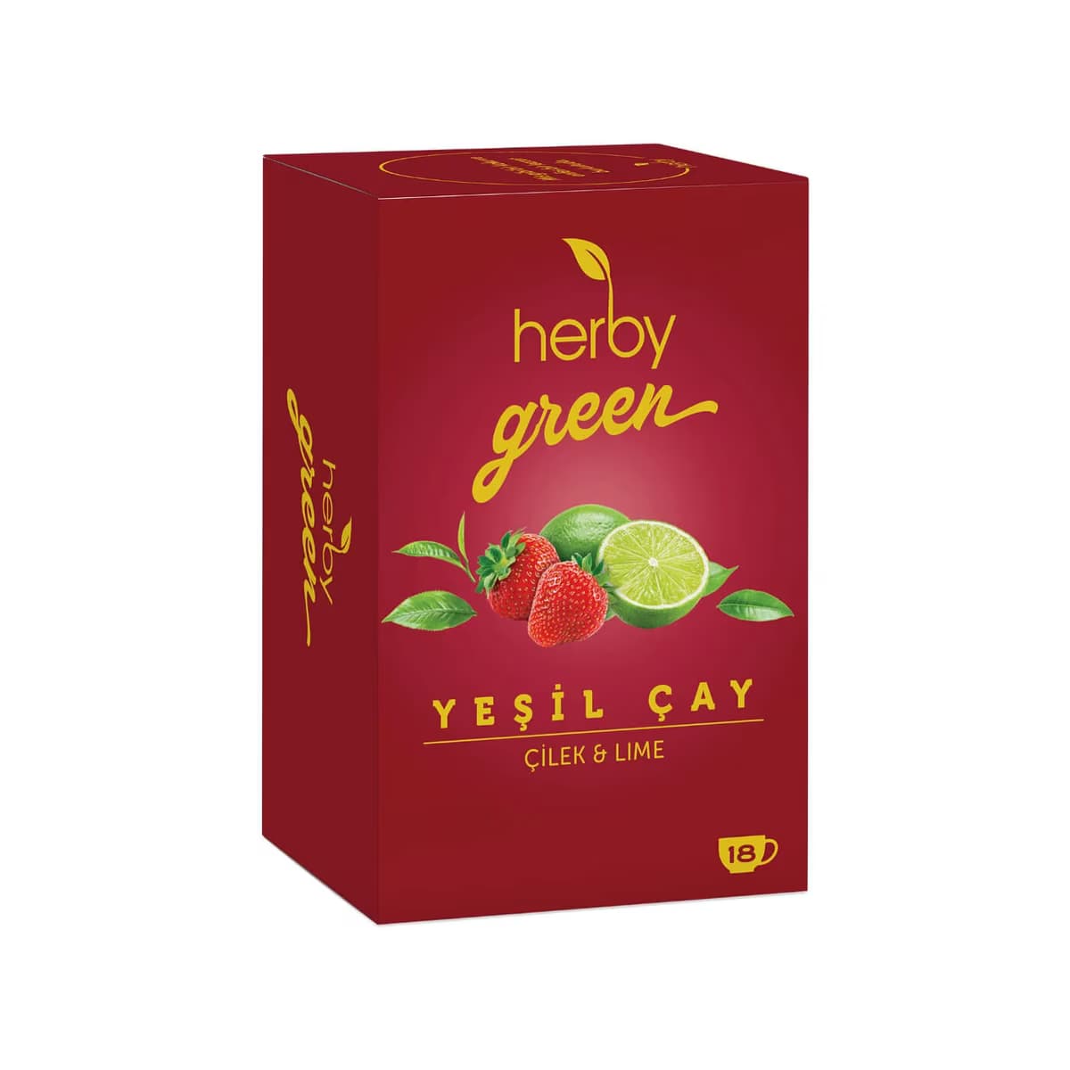 Herby Yeşil Çağ Çilek ve Lime 18'li