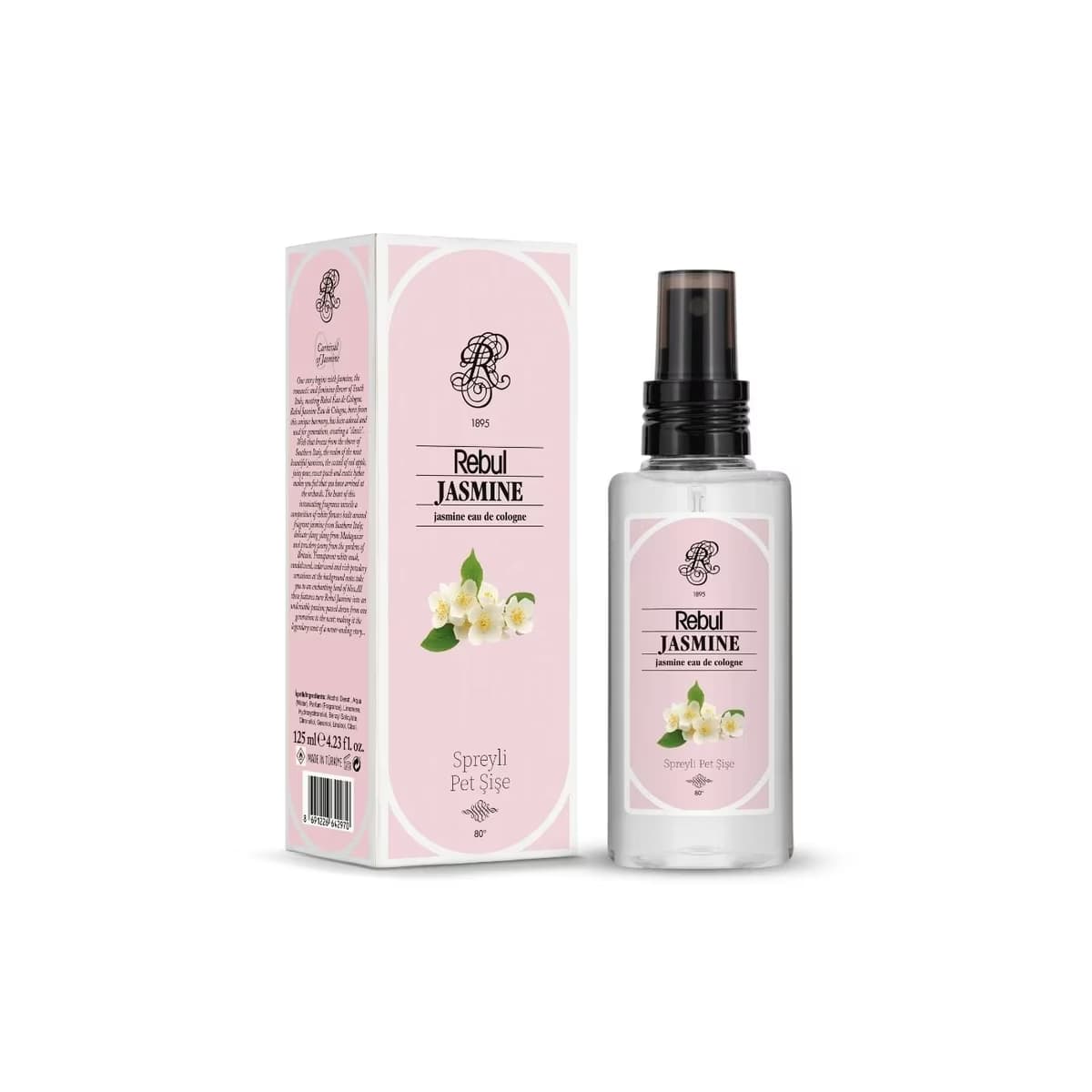 Rebul Kolonya Jasmine, 125 ml
