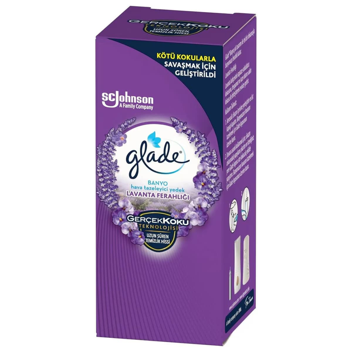 Glade Yedek Banyo Hava Tazeleyici Lavanta 1 adet