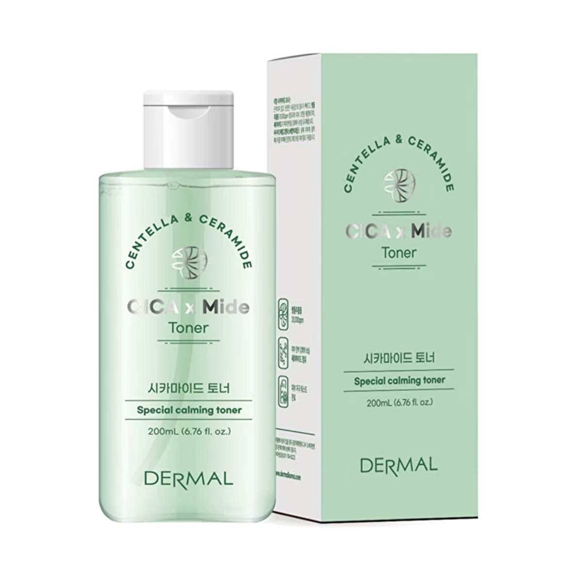 Dermal Cica x Mide Toner Centella Asiatica ve Seramid Özlü Sakinleştirici Tonik 200 ml - Gratis