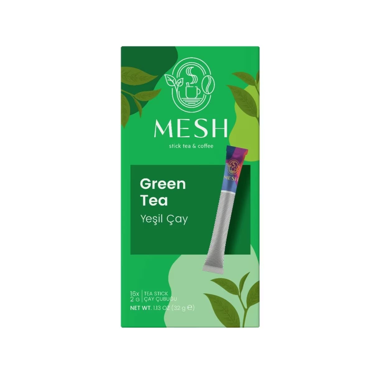 Mesh Stick Çay Yeşil 16'lı