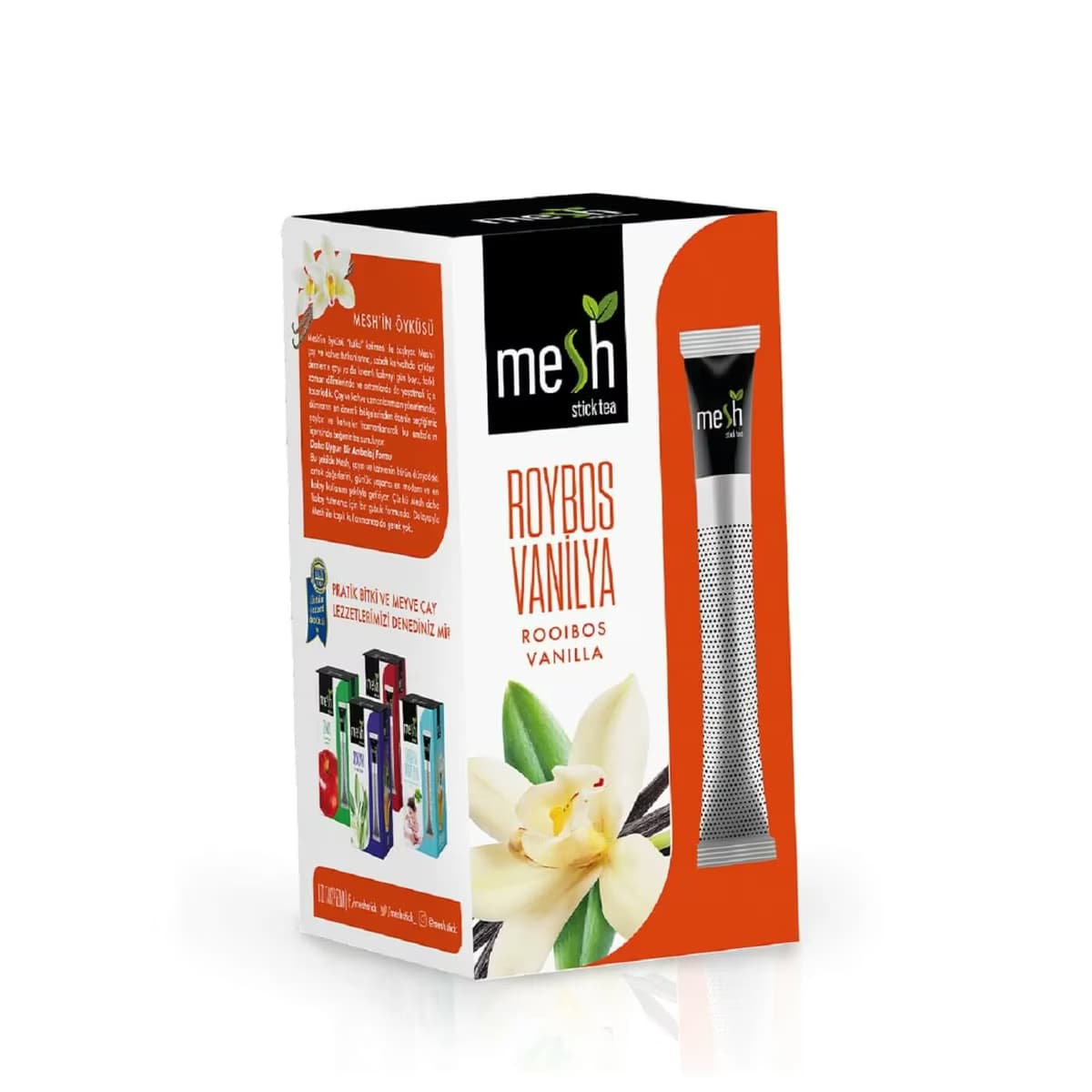 Mesh Stick Çay 16'lı Roybos Vanilya 32 gr