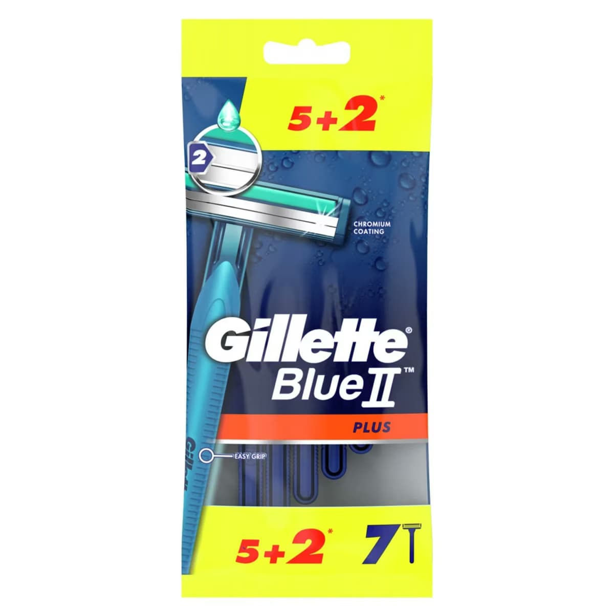 Gillette Tıraş Bıçağı Blue 2 Plus 7'li