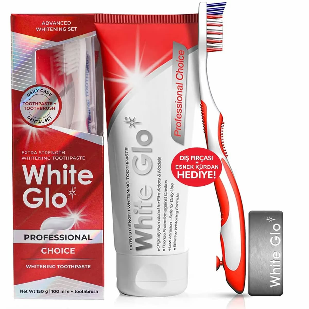 White Glo Diş Macunu Extra Güçlü Beyazlatıcı 100 ml