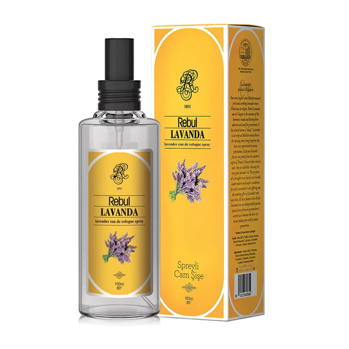 Rebul Sprey Kolonya Lavanda 100 ml