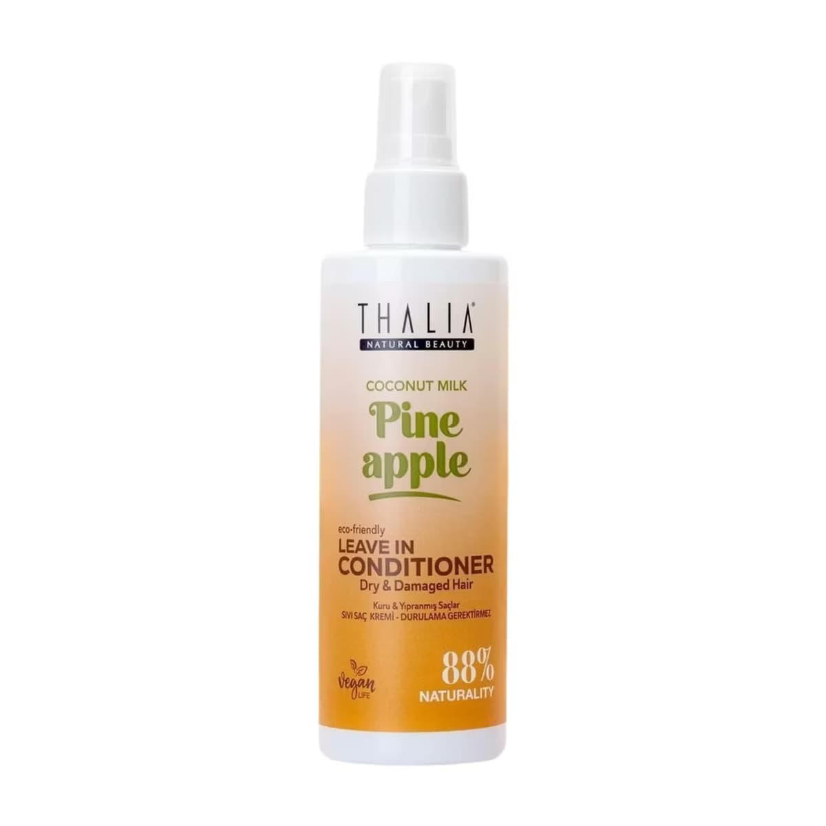 Thalia Sıvı Saç Kremi Coconut Milk & Ananas Kuru & Yıpranmış Saçlar 200 ml