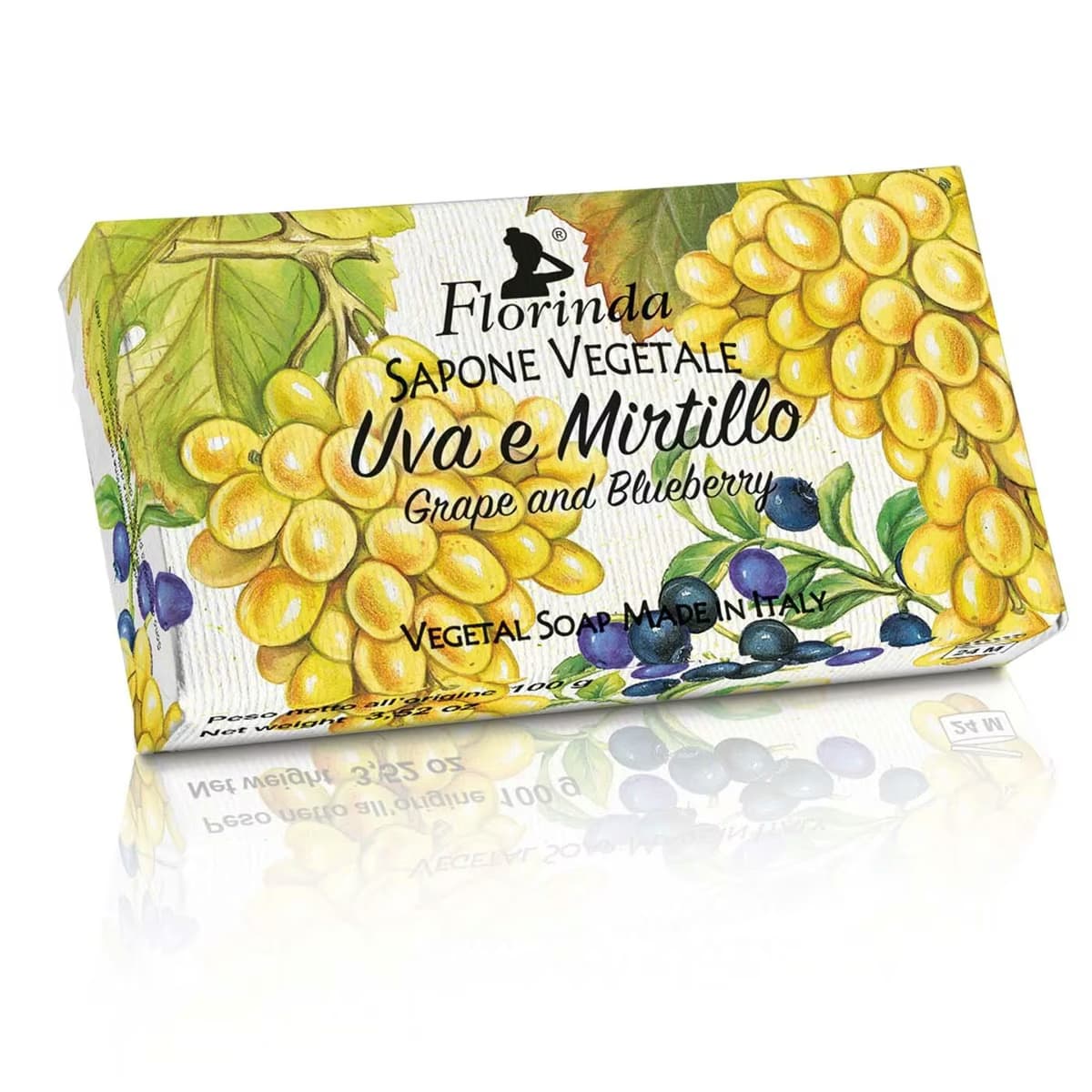 Florinda Katı Sabun Vegetal Grape ve Blueberry 100 gr