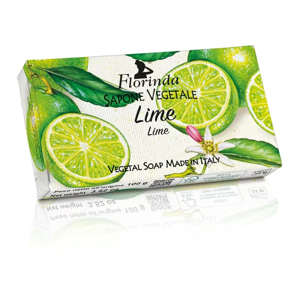 Florinda Katı Sabun Vegetal Lime 100 gr