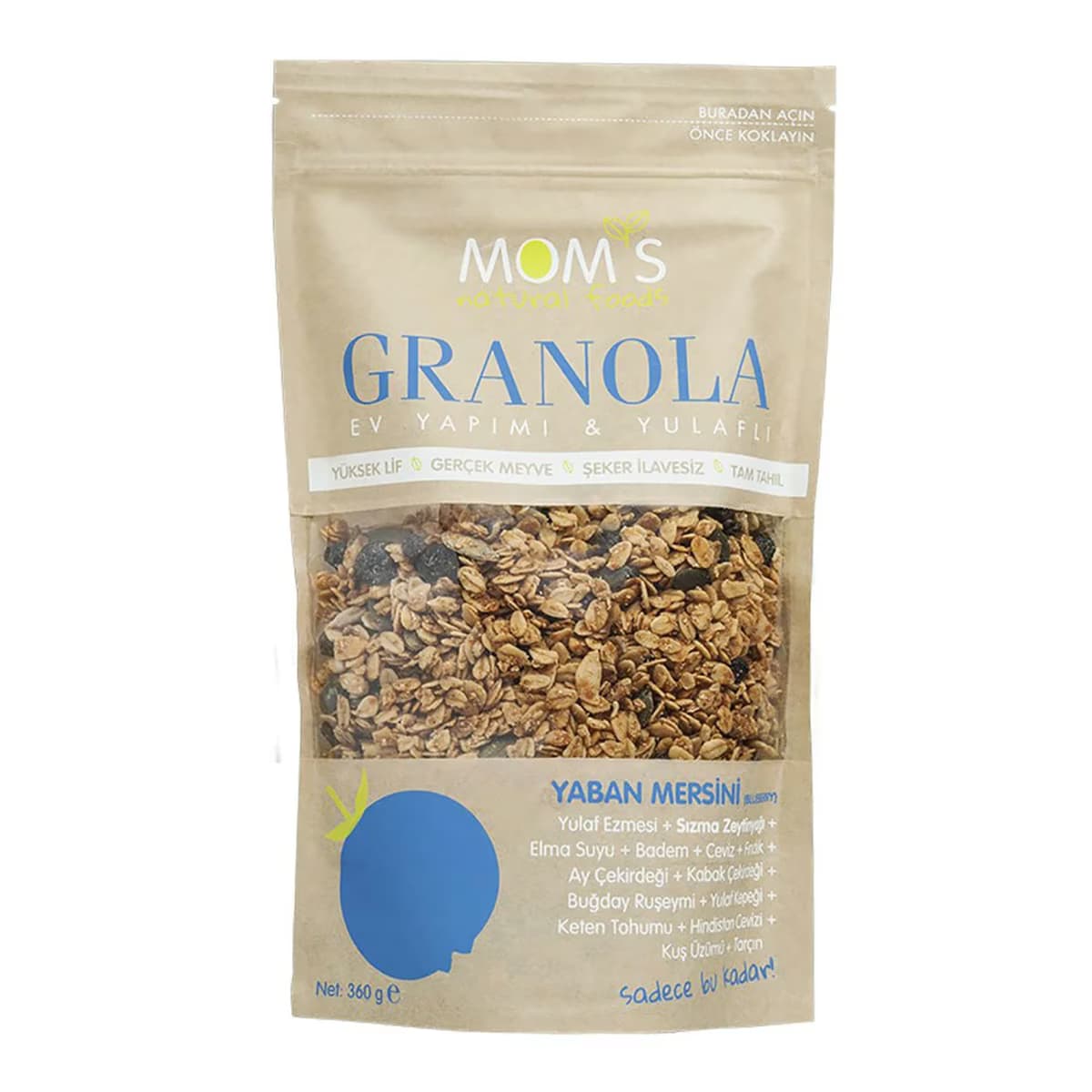 Mom's Granola Yaban Mersini 360 gr