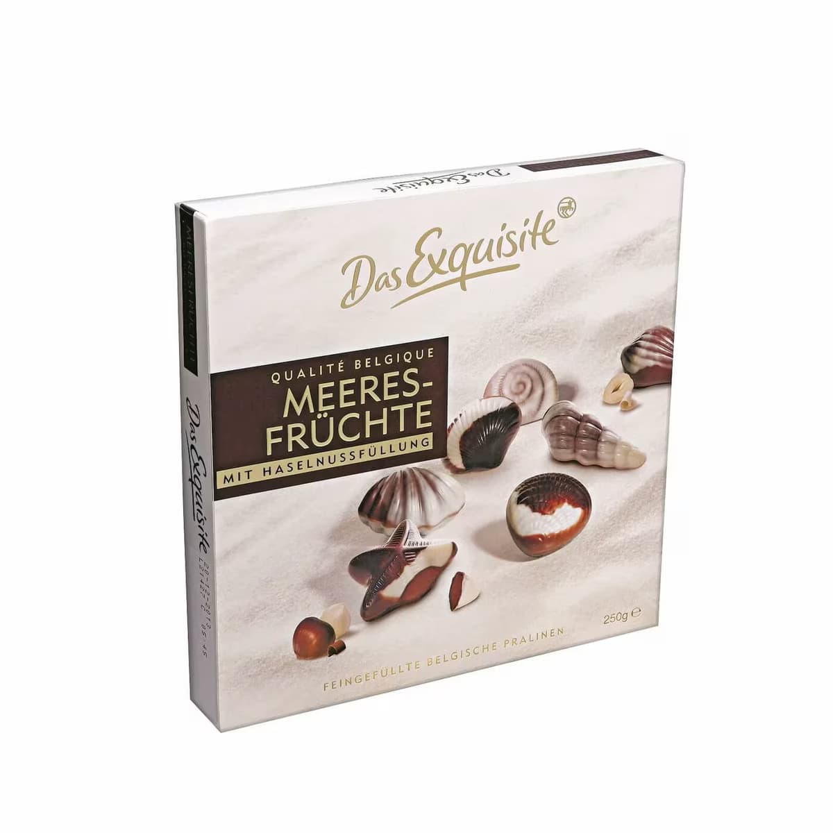 Das Exquisite Kutu Çikolata Deniz Kabukları 250 gr