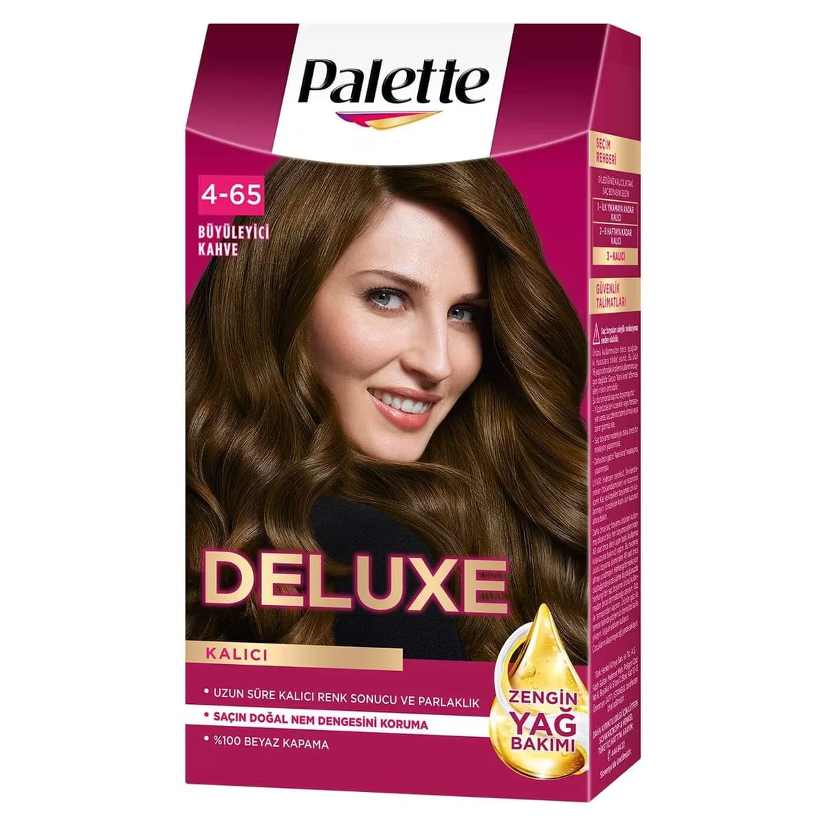 Palette Deluxe Saç Boyası Büyüleyici Kahve No: 4-65 50 ml