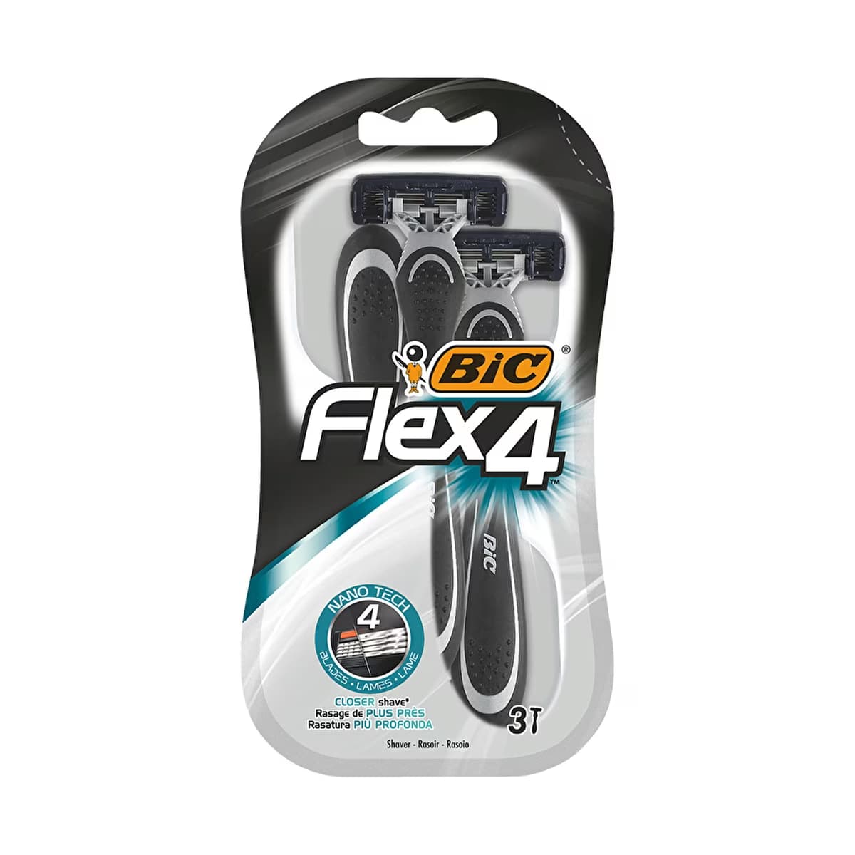 Bic Flex4 4 Bıçaklı Tıraş Bıçağı 3'lü - Gratis