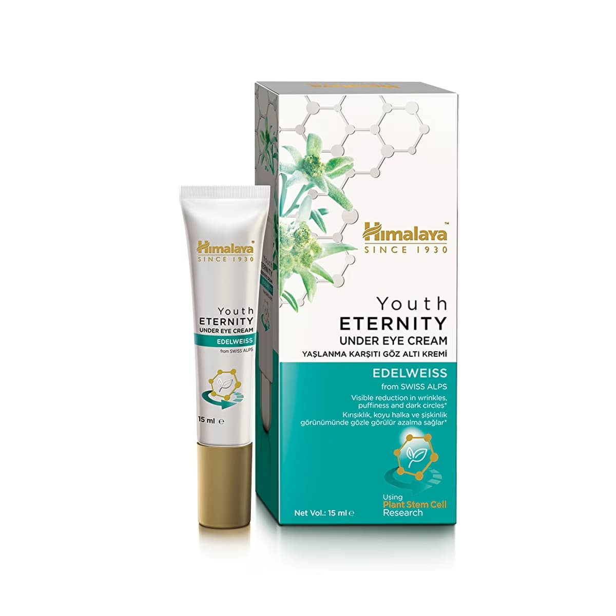 Himalaya Youth Eternity Yaşlanma Karşıtı Göz Altı Kremi 15 ml - Gratis