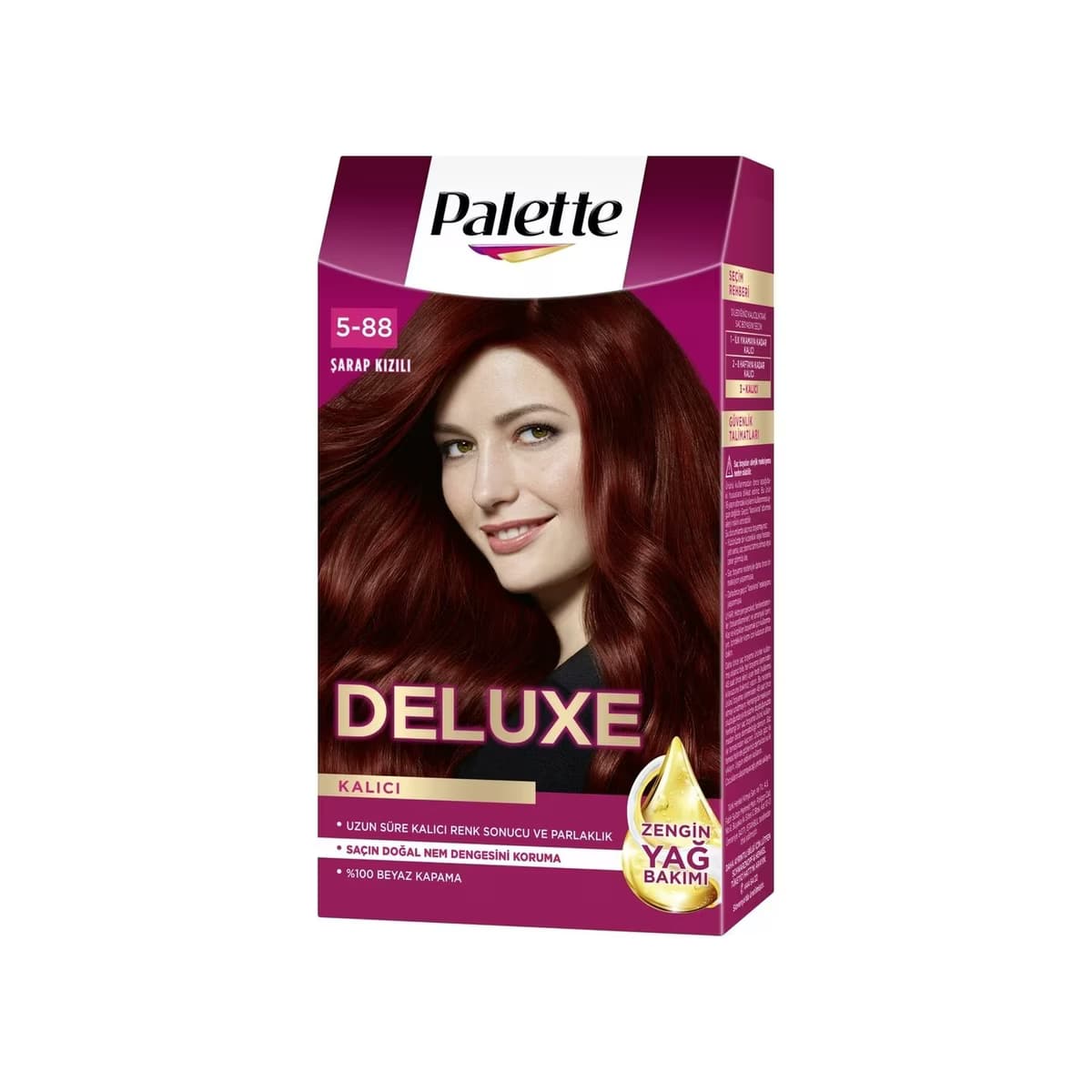 Palette Deluxe Saç Boyası Şarap Kızıl No:5-889 50 ml