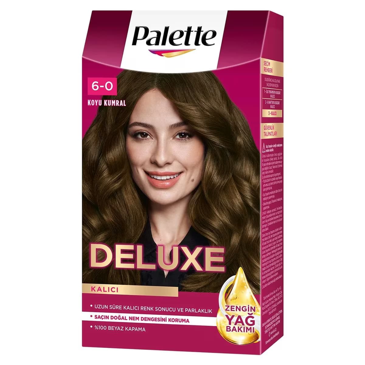 Palette Deluxe Saç Boyası Koyu Kumral No: 6-0 50 ml