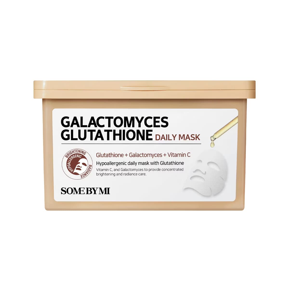 Some By Mi Galactomyces Glutatyon İçerikli Aydınlatıcı Kağıt Yüz Maskesi 30 Adet - Gratis