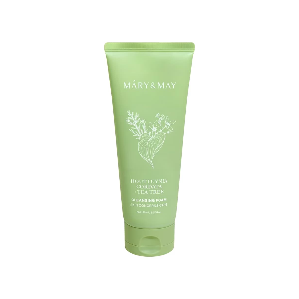 Mary & May Houttuynia Cordata ve Çay Ağacı İçerikli Yüz Temizleme Köpüğü 150 ml - Gratis