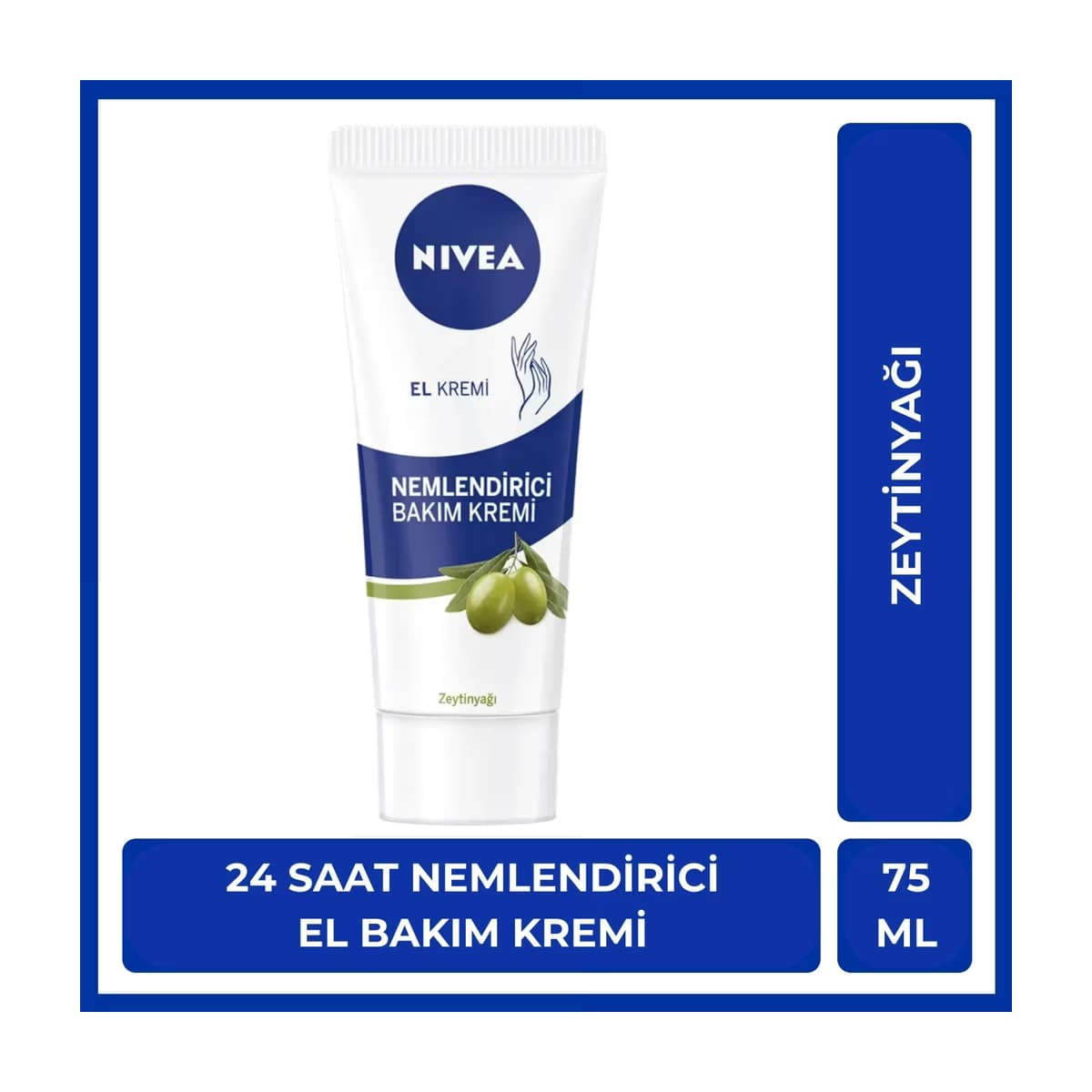 Nivea Zeytinyağlı Nemlendirici El Bakım Kremi 75 ml - Gratis