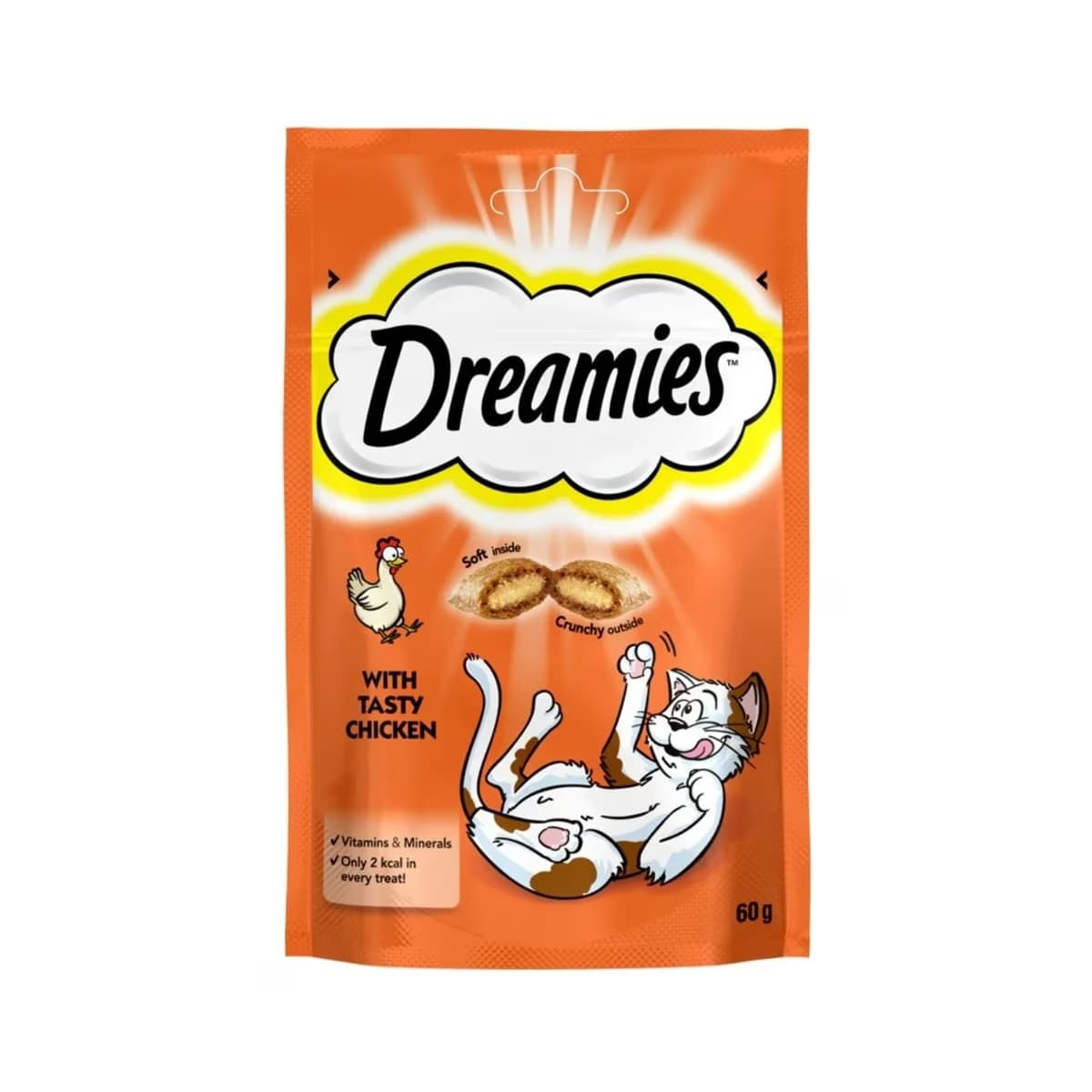 Dreamies Kedi Ödül Mama Tavuklu 60 gr