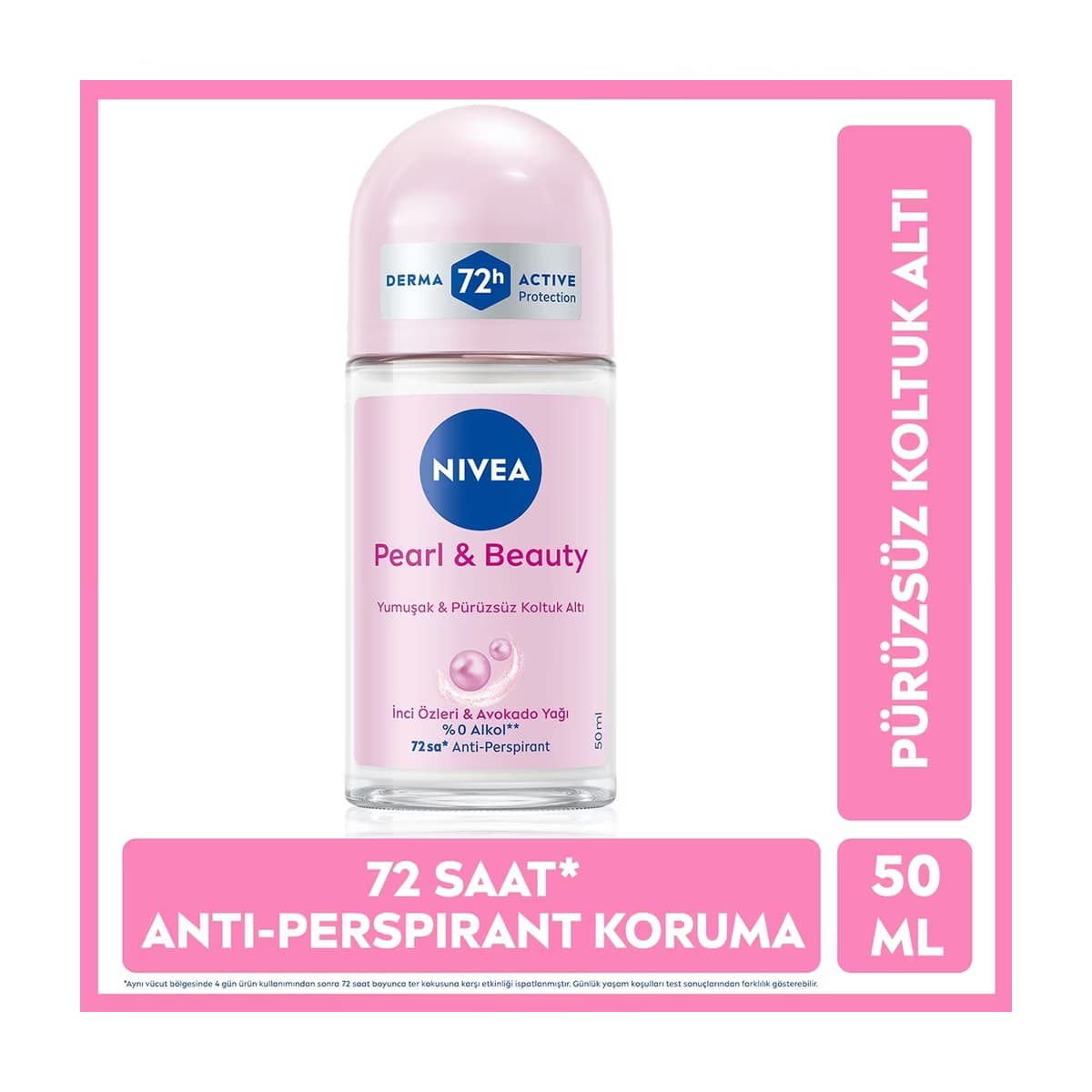 Nivea Kadın Roll-on Deodorant Pearl & Beauty 50 ml - Gratis