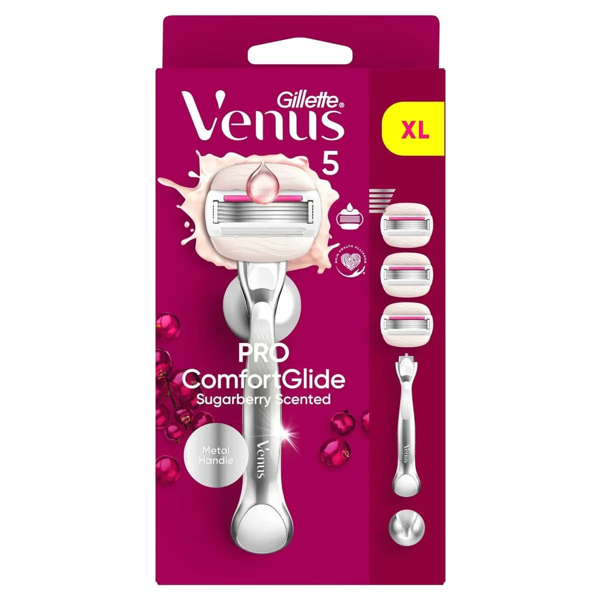 Gillette Venus Pro ComfortGlide Sugarberry Kokulu Kadın Tıraş Makinesi