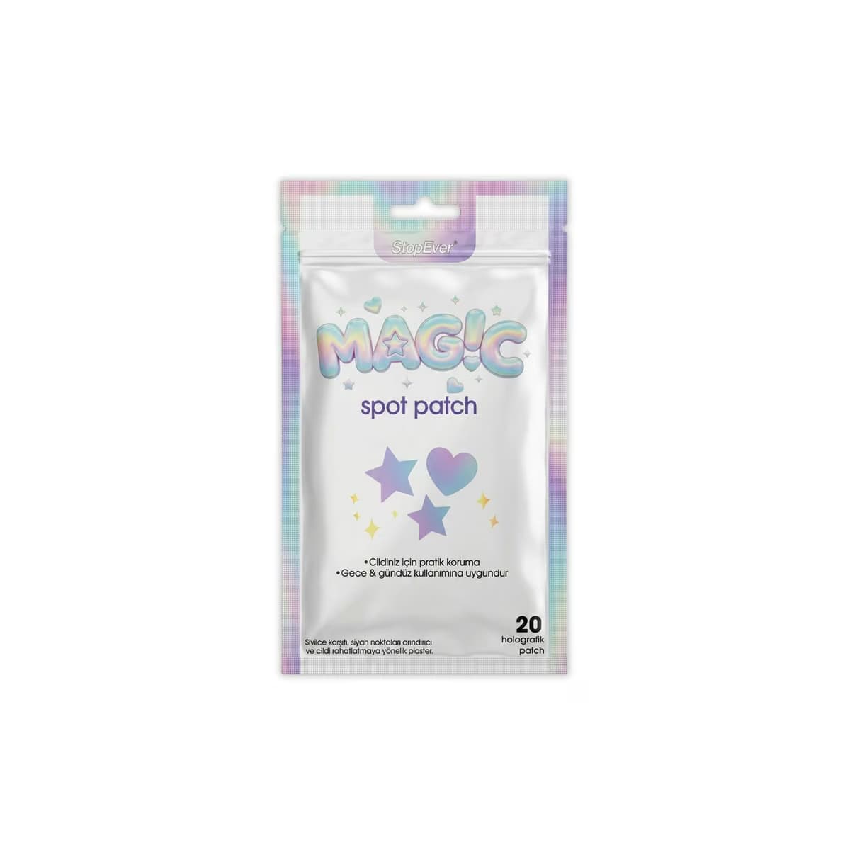 StopEver Holografik Magic Akne Bandı 20'li - Gratis