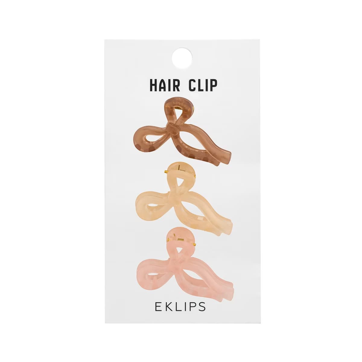 Eklips 3'lü Buzlu Kurdele Toka Pastel - Gratis