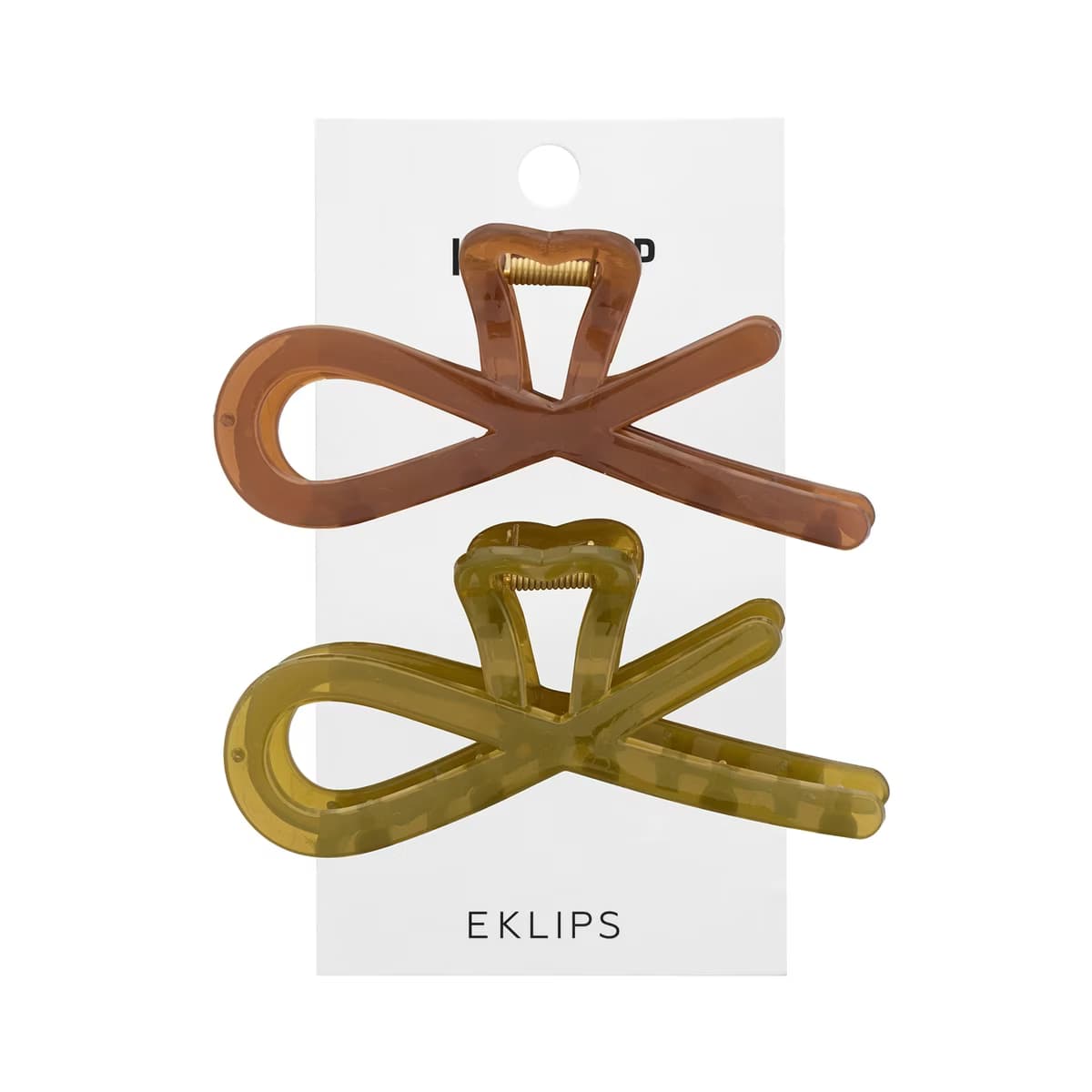 Eklips 2'li Buzlu Figürlü Toka Yeşil Kahve - Gratis