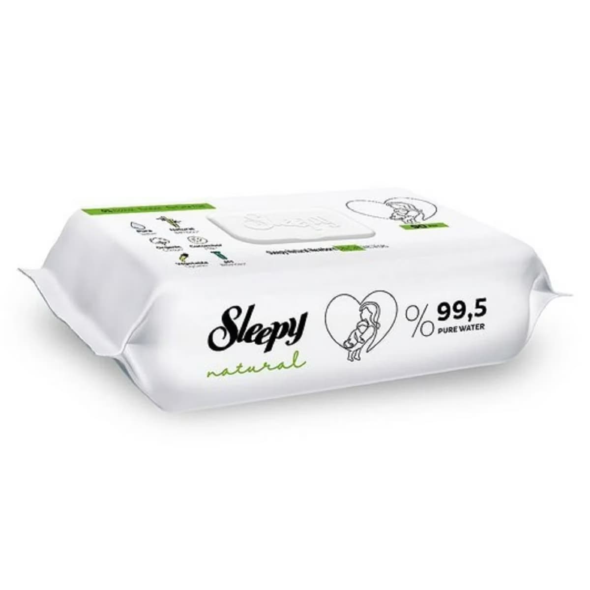 Sleepy Natural Islak Havlu 90'lı
