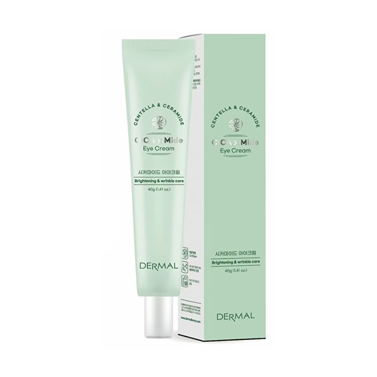 Dermal Cica x Mide Centella Asiatica ve Seramid Özlü Eye Cream Göz Çevresi Kremi 40 gr - Gratis