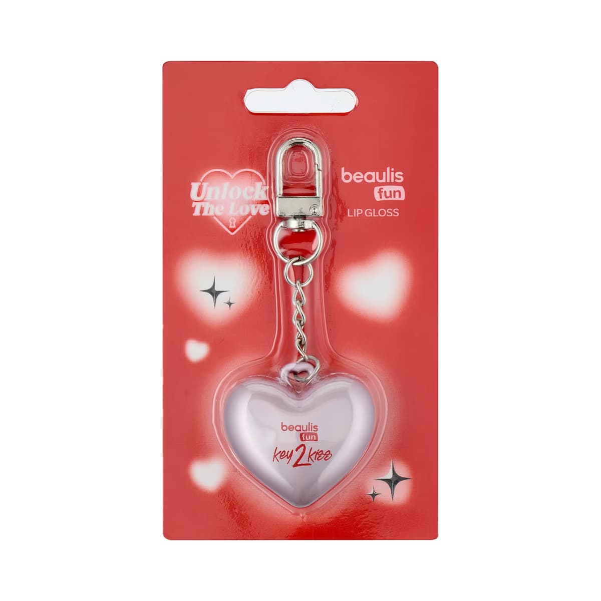 Beaulis Fun Key 2 Kiss Anahtarlıklı Dudak Parlatıcısı 303 Heart Eyes - Gratis