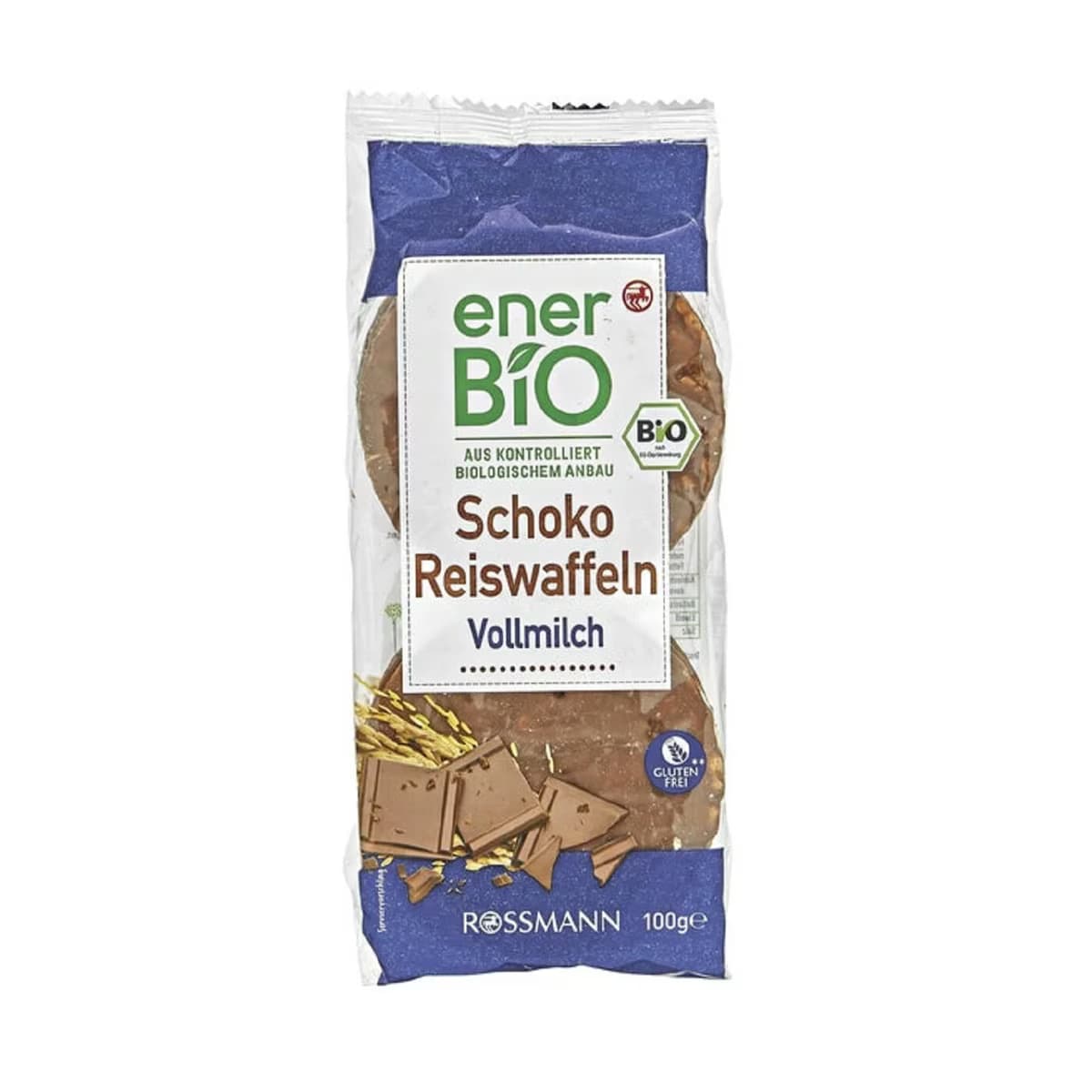 Enerbio Organik Pirinç Patlağı Çikolata 100 gr