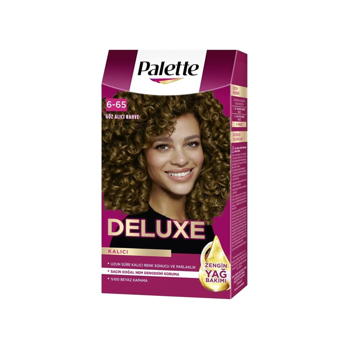 Palette Deluxe Saç Boyası Altın Parıltı No: 6-65 50 ml
