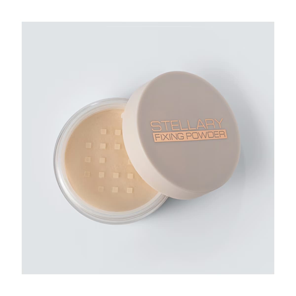 Stellary Perfect Matte Fixing Powder Pudra 02 Banana - Brightening Effect & Smooth Finish - Gratis