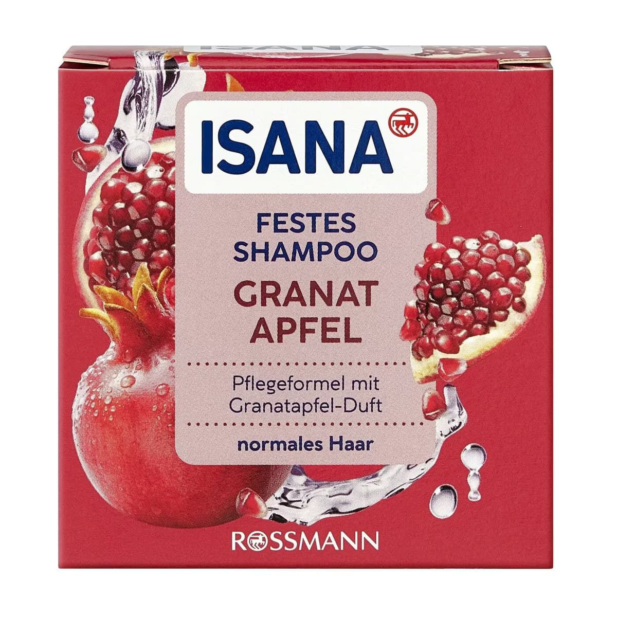 Isana Katı Şampuan Nar Kokulu-Normal Saçlar 65 g