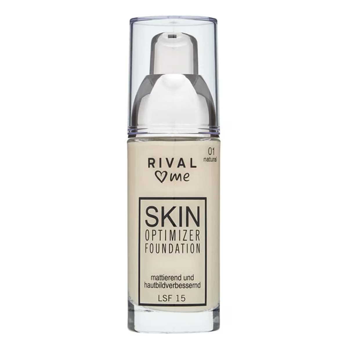 Rival Loves Me Fondöten Skin Optimizer No:01 Natural 30 ml