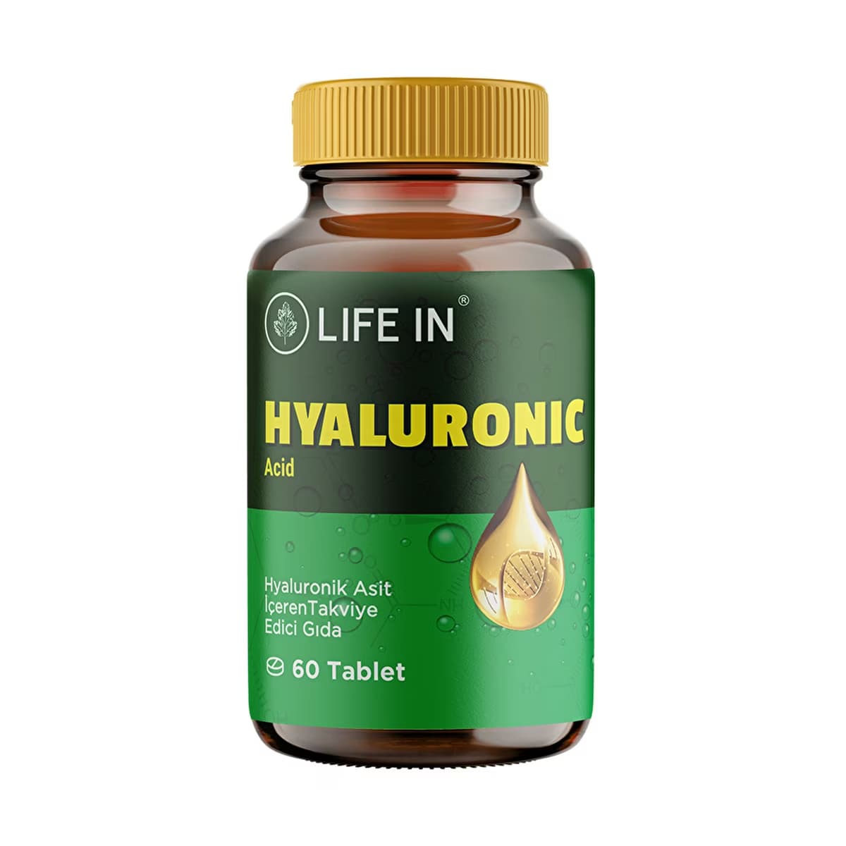 Life In Hyalüronik Asit İçeren Takviye Edici Gıda 60 Tablet - Gratis