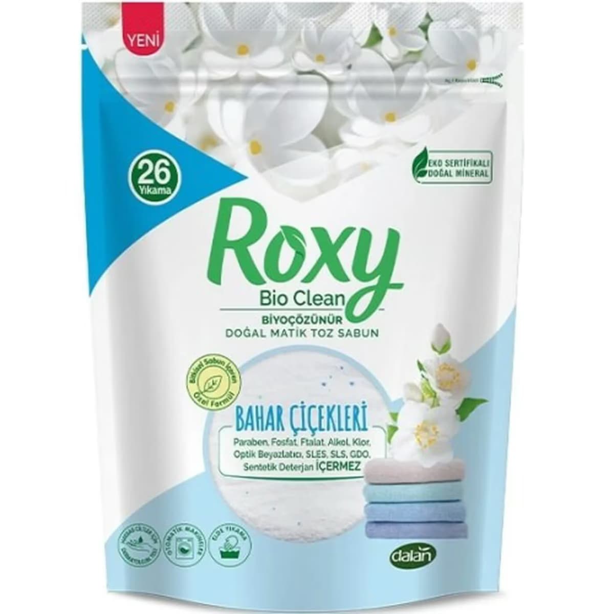 Dalan Roxy Matik Toz Sabun Bahar Çiçekleri 800 gr