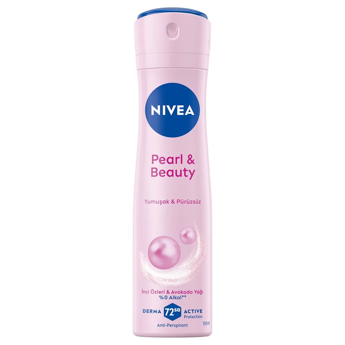 Nivea Kadın Sprey Deodorant 48h Anti-perspirant Koruma Pearl&Beauty 150 ml