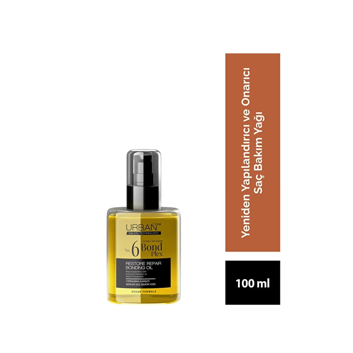 Urban Care No:6 Bond Plex Saç Bakım Yağı 100 ml - Gratis
