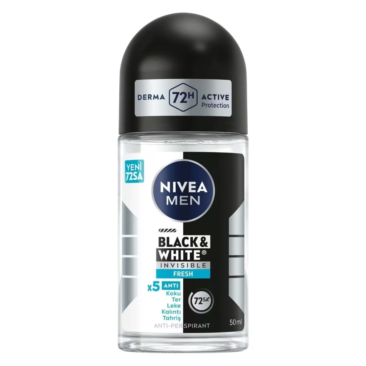 Nivea Men Roll-On Black&White Invisible Fresh 50 ml