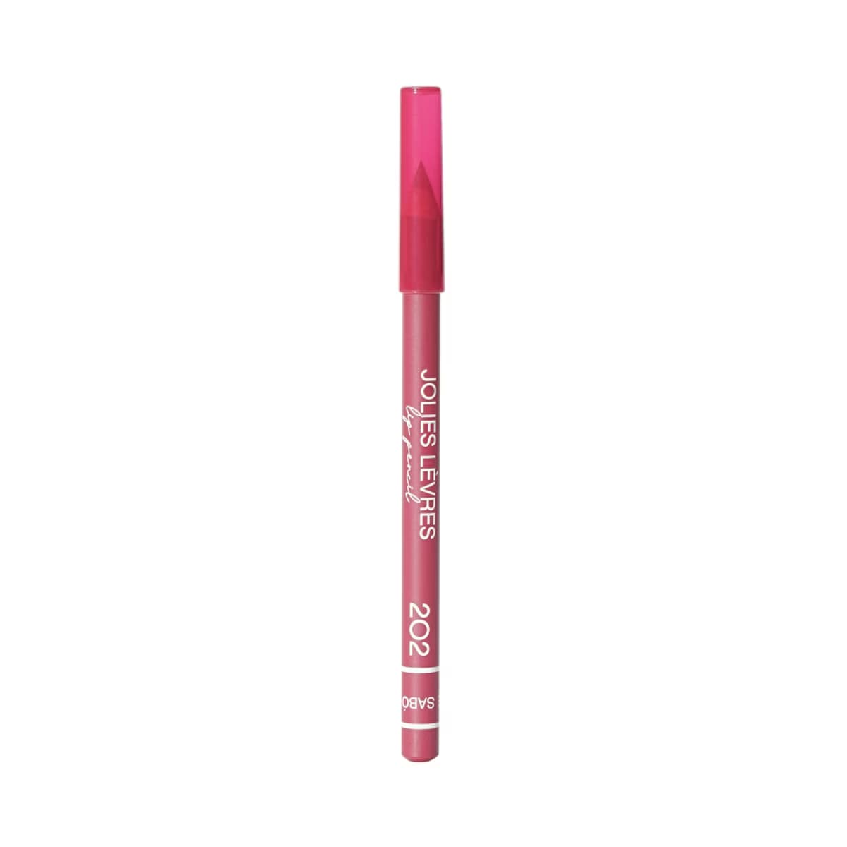 Vivienne Sabo Jolies Levres Dudak Kalemi 202 Cool Dark Rose - Precise Definition & Long-Lasting Wear - Gratis