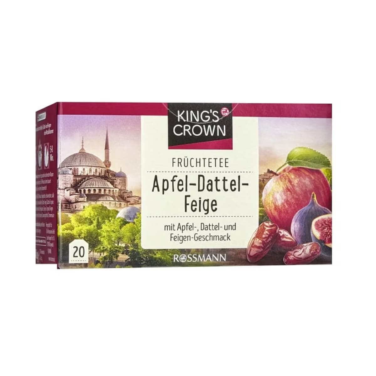 King's Crown Meyve Çayı Elma & Hurma & İncir 20x2 gr
