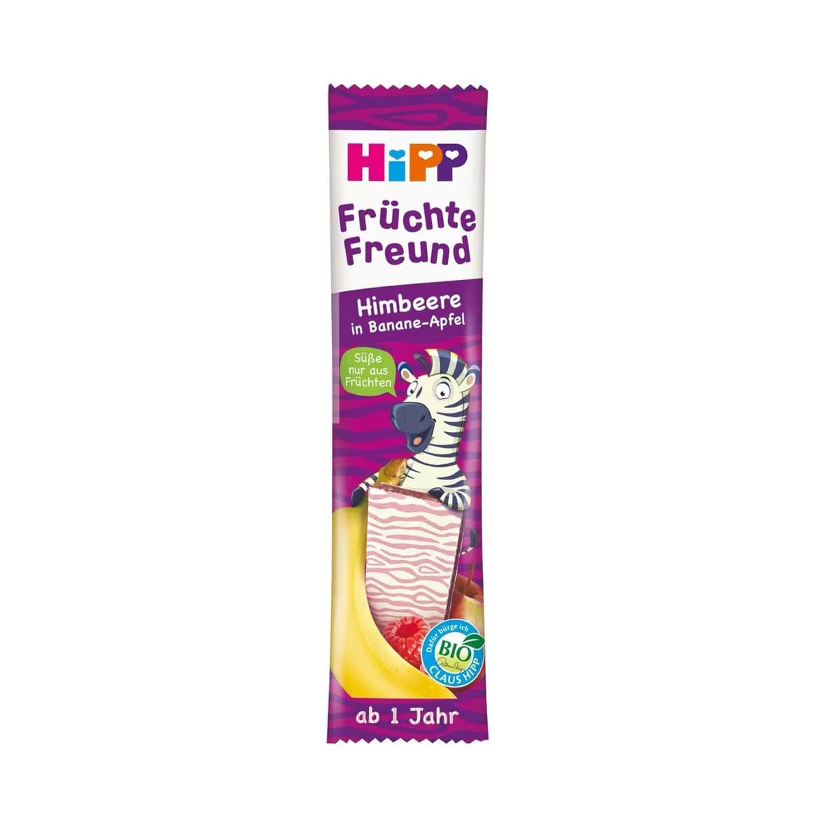 Hipp Organik Meyve Barı Ahududulu Elmalı ve Muzlu 20 gr