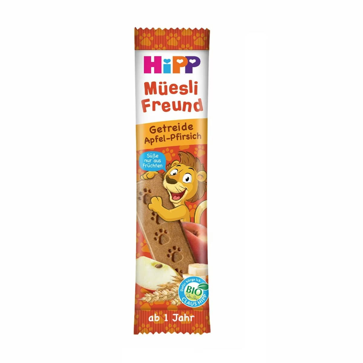 Hipp Organik Meyve Barı Şeftalili ve Elmalı 20 gr