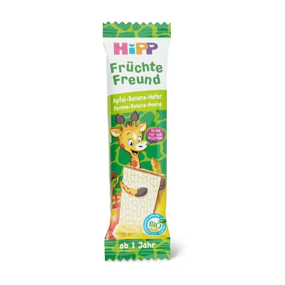 Hipp Organik Meyve Barı Yulaflı Elmalı ve Muzlu 20 gr