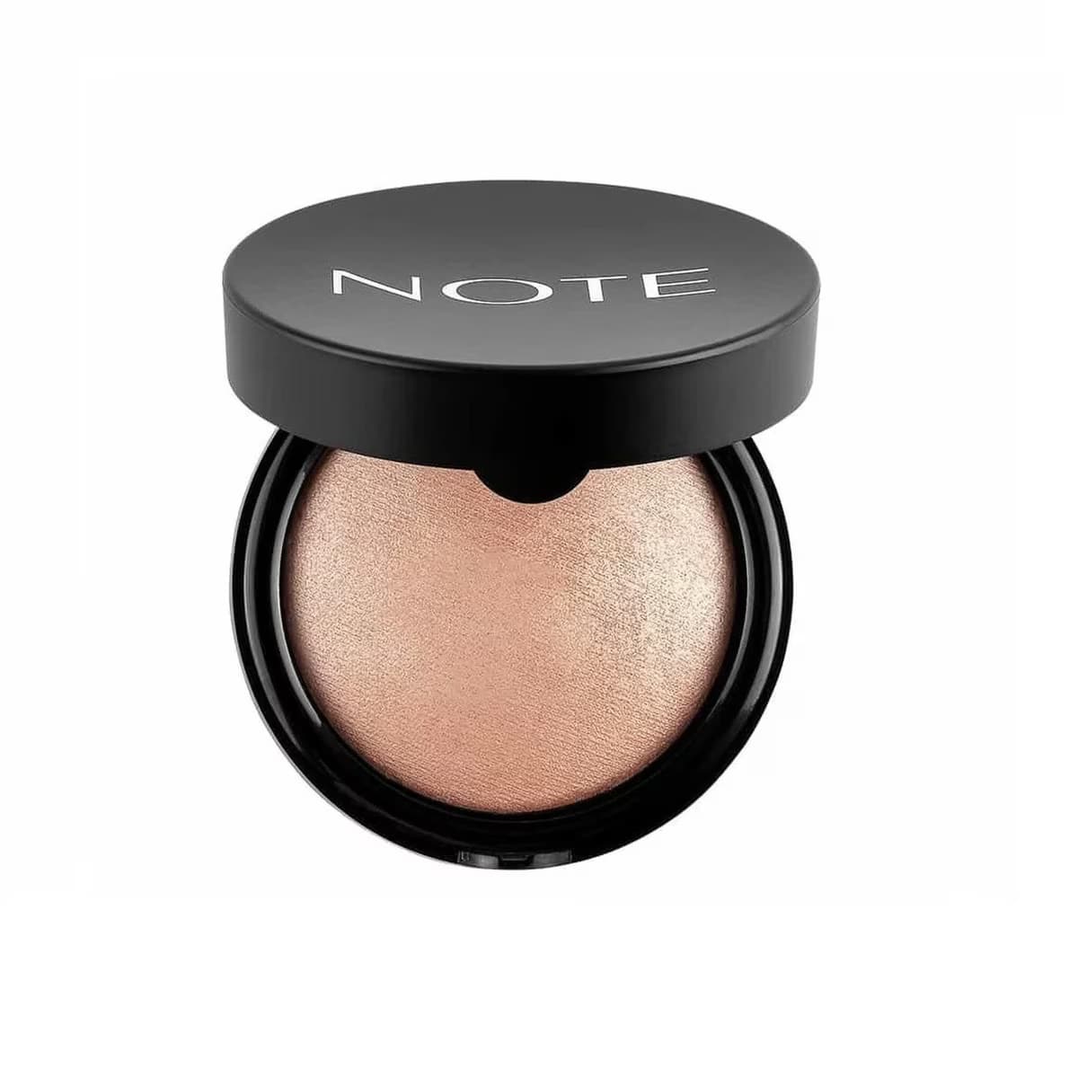 Note Baked Toz Yüz Pudrası Işıltılı Bitişli Highlighter 01 Stardust