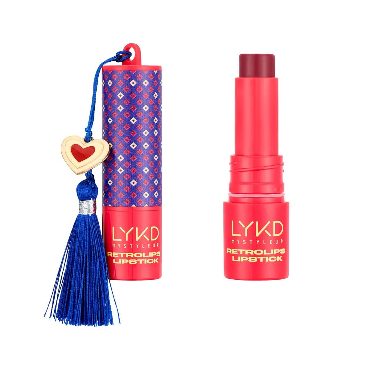 LYKD Retrolicious Retrolips Ruj 595 Cherry Glaze - Gratis